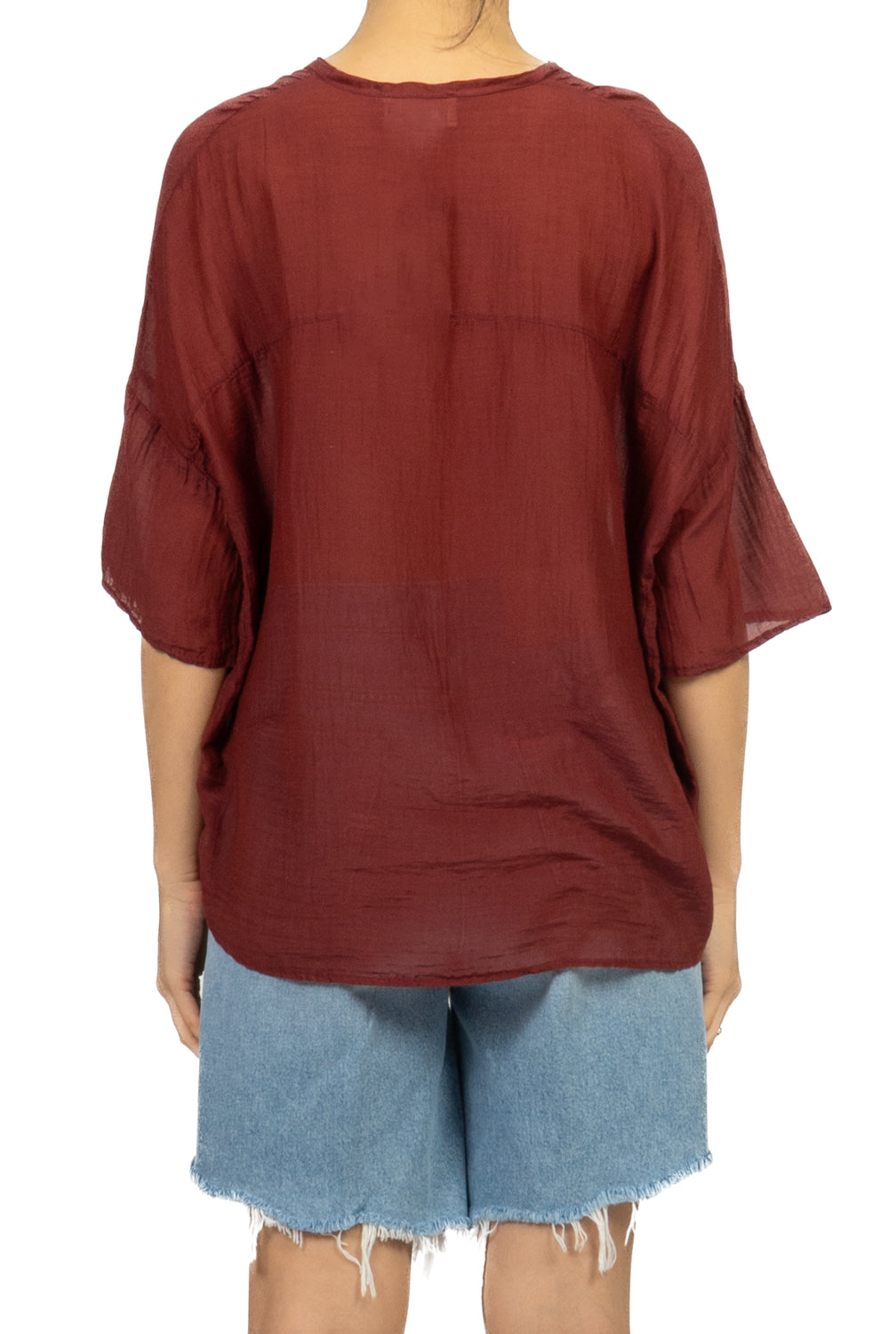 Vicolo - Camicia in mussola mezza manica Art. TAB0670