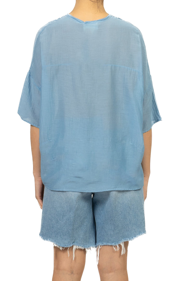 Vicolo - Camicia in mussola mezza manica Art. TAB0670