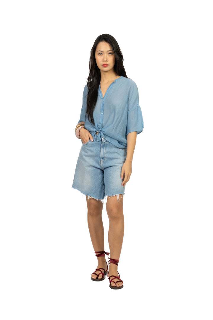 Vicolo - Camicia in mussola mezza manica Art. TAB0670