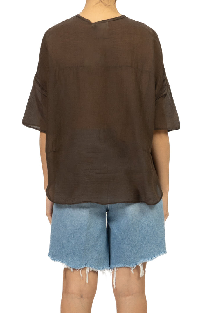 Vicolo - Camicia in mussola mezza manica Art. TAB0670