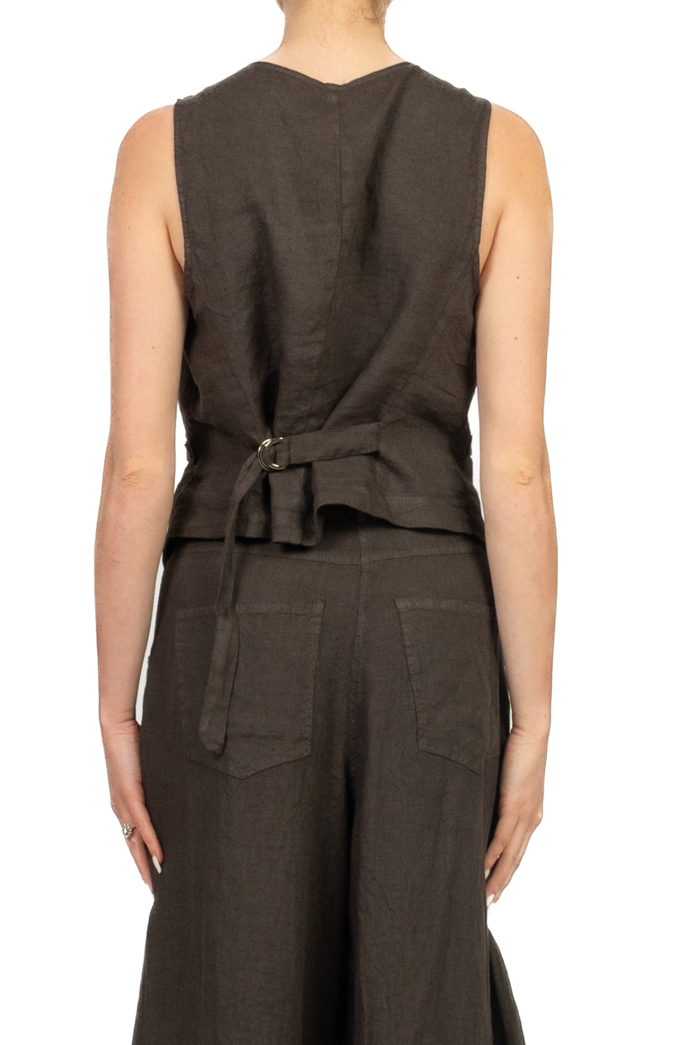 Tensione In - Gilet in lino  Art. S26JJ00