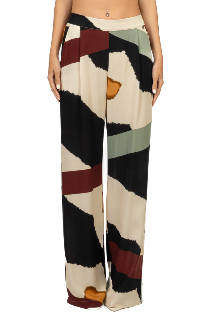 Dixie - Pantalone palazzo fantasia Art. PDPI1ZD