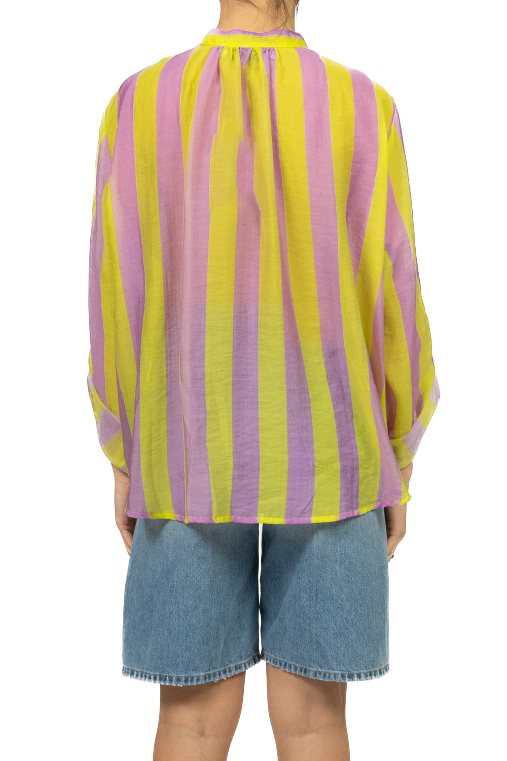 Have One - Camicia rigata collo coreano Art. CVS-Q422