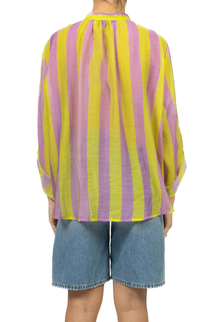 Have One - Camicia rigata collo coreano Art. CVS-Q422