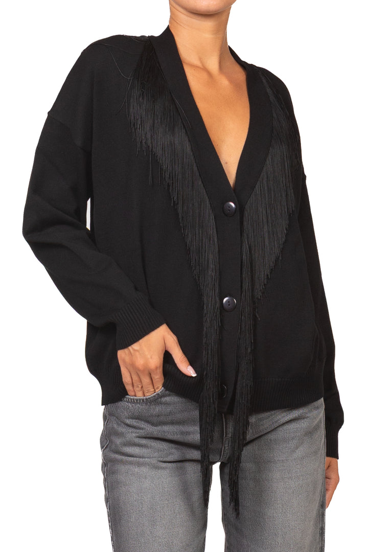 Kontatto - Cardigan frange Art. 3M1874NI