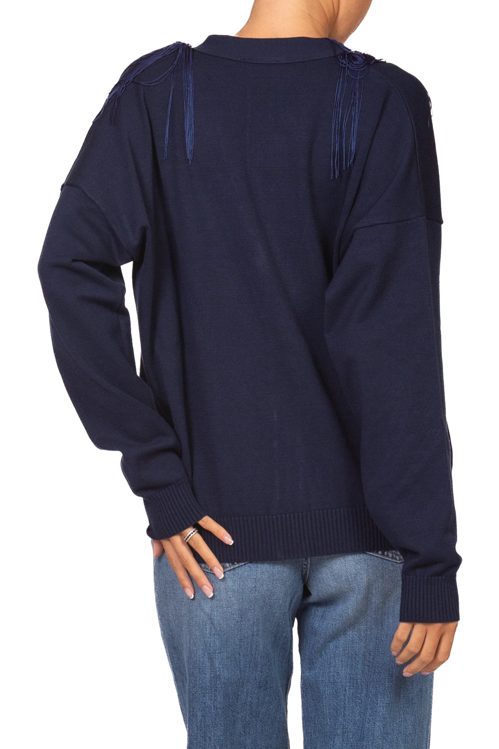 Kontatto - Cardigan frange Art. 3M1874NI