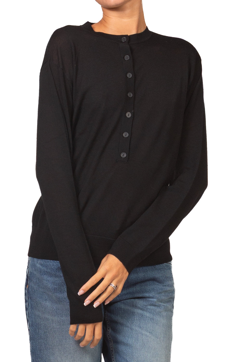 Vicolo - Maglia serafino in lana Art. 2AC2045