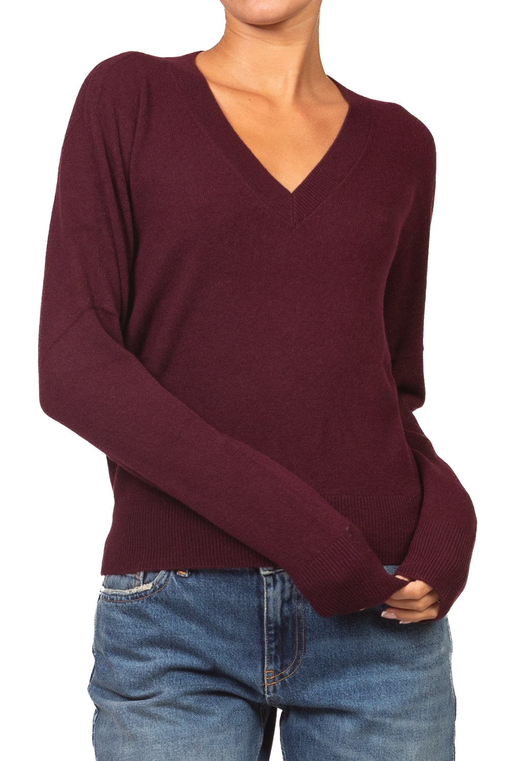 Tensione In - Maglia in lana scollo V Art. WL180AI26