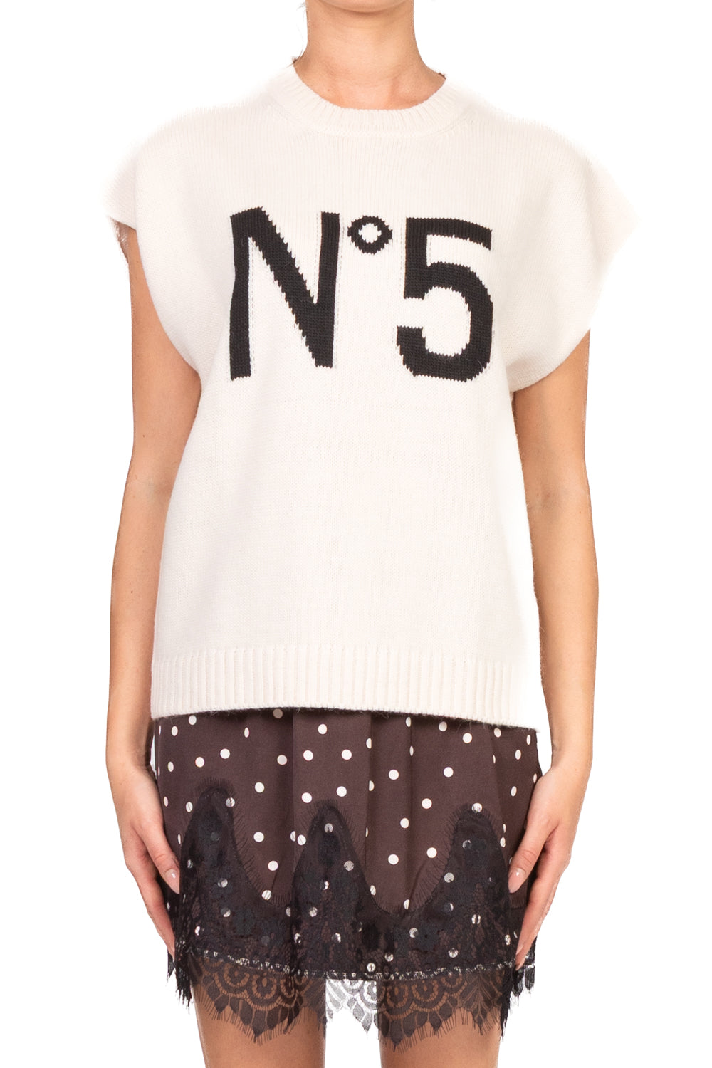 Tensione In - Gilet in maglia N5 Art. W5HMT10A400