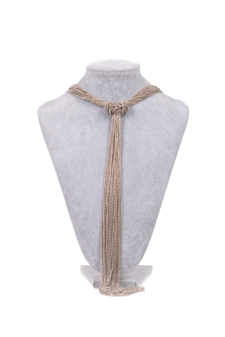 Upper - Collana fili con nodo