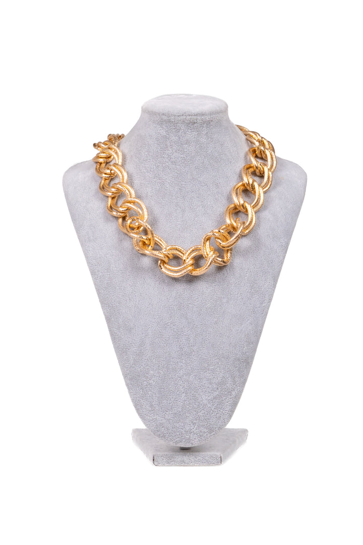 Upper - Collana catena graffiata