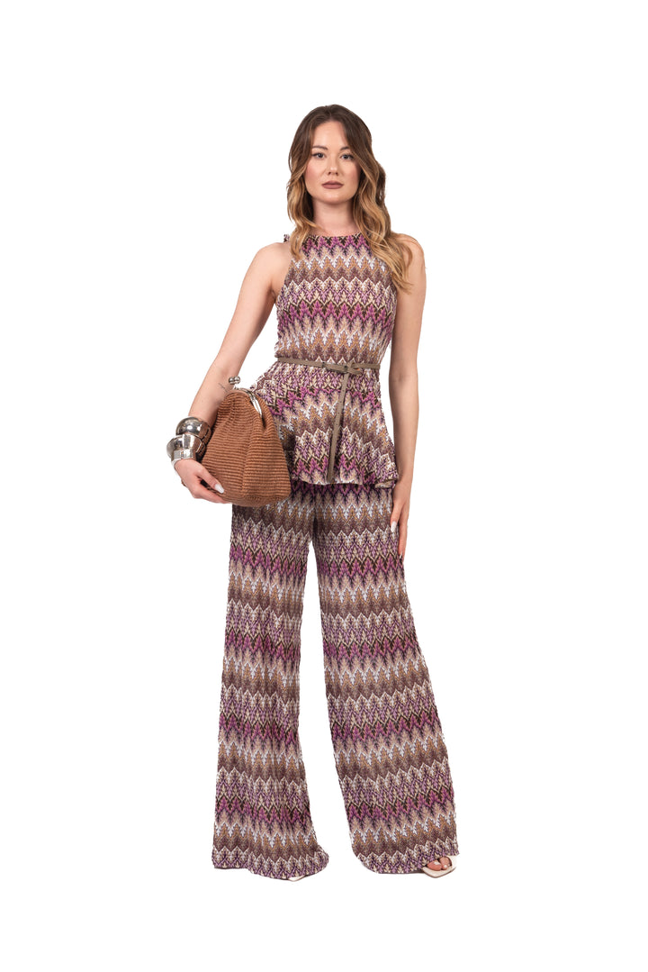 Tensione In - Top peplum fantasia Art. S26TF32