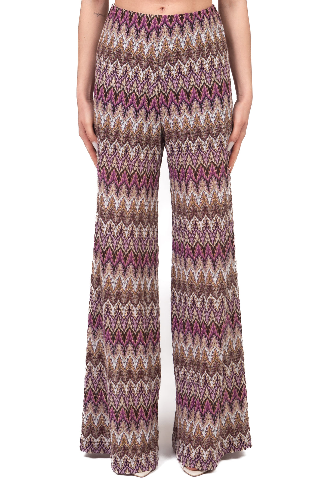 Tensione In - Pantalone palazzo fantasia  Art. S26PF33
