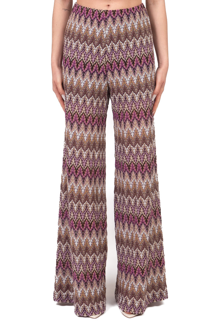 Tensione In - Pantalone palazzo fantasia  Art. S26PF33
