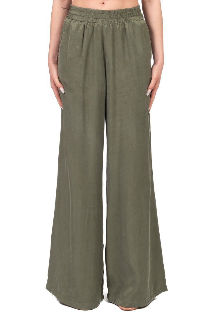 Tensione In - Completo top e pantalone in cupro  Art. YO1526