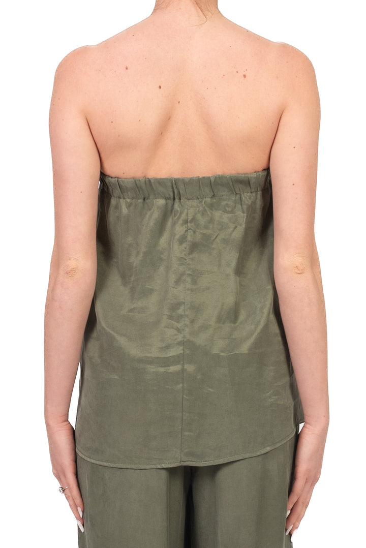 Tensione In - Completo top e pantalone in cupro  Art. YO1526