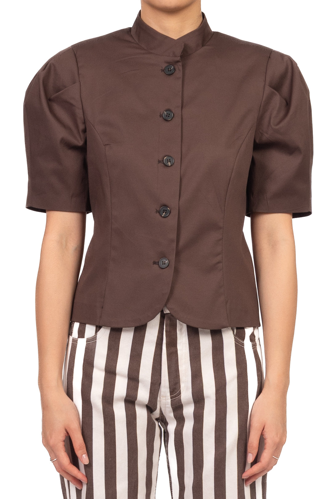 Tensione In - Giacca crop manica corta Art. 26B4542