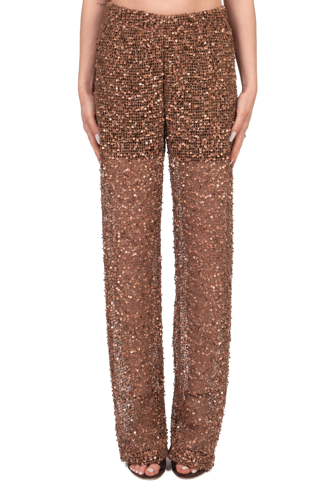 Have One - Pantalone traforato micro paillettes Art. PMA-Q250