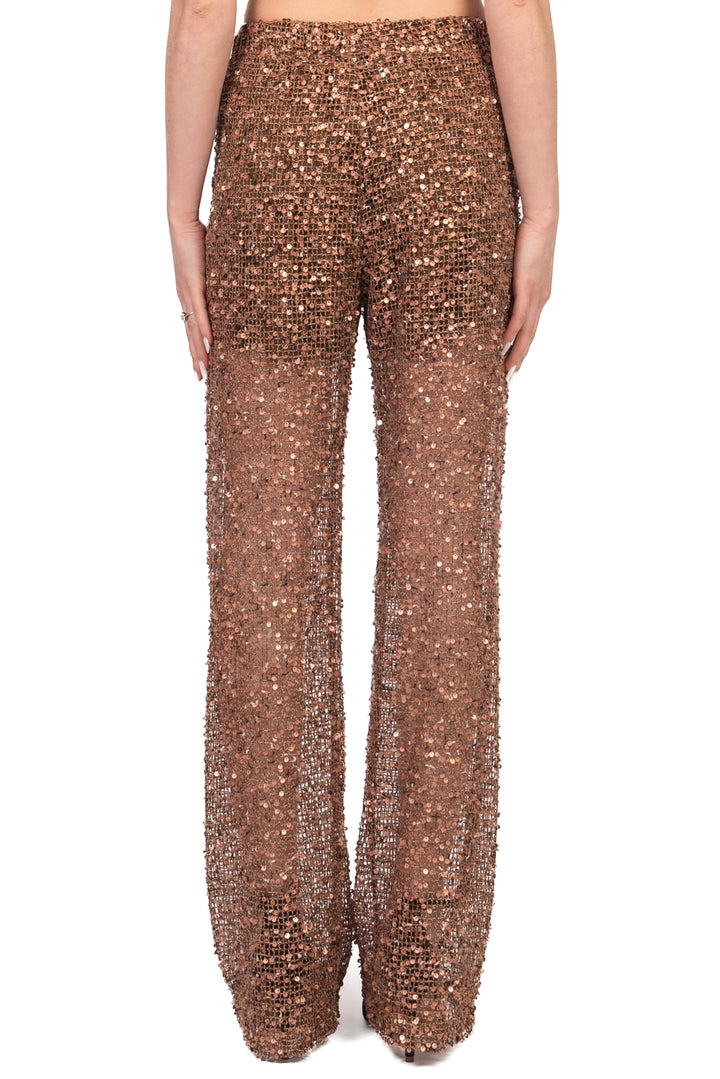 Have One - Pantalone traforato micro paillettes Art. PMA-Q250
