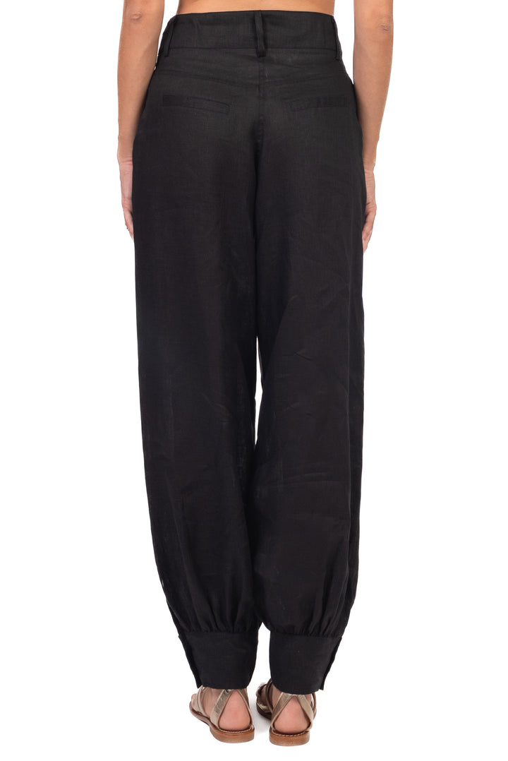 Tensione In - Pantalone jogger in lino Art. S26PF28
