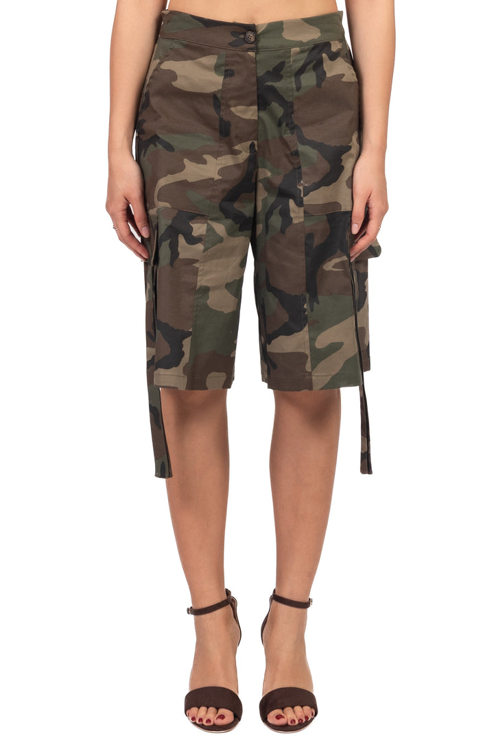 Tensione In - Bermuda cargo camouflage Art. 39359
