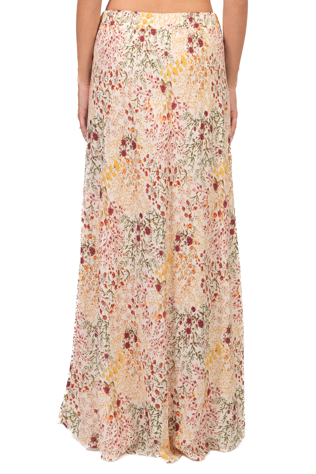 Tensione In - Gonna lunga fantasia floreale Art. 39288
