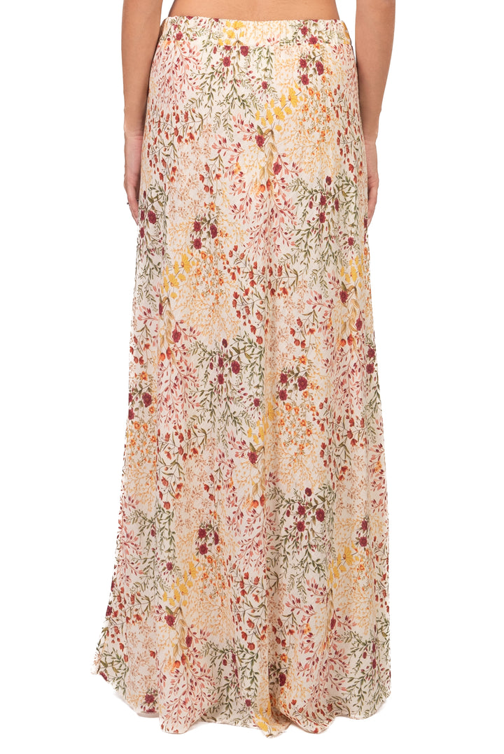 Tensione In - Gonna lunga fantasia floreale Art. 39288