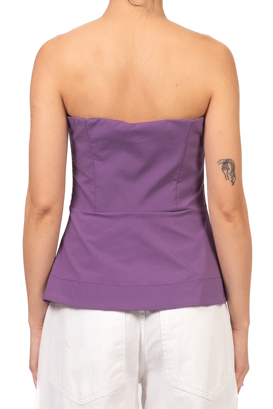 Tensione In - Top a fascia con cappa Art. 39291