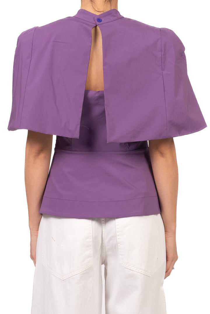 Tensione In - Top a fascia con cappa Art. 39291
