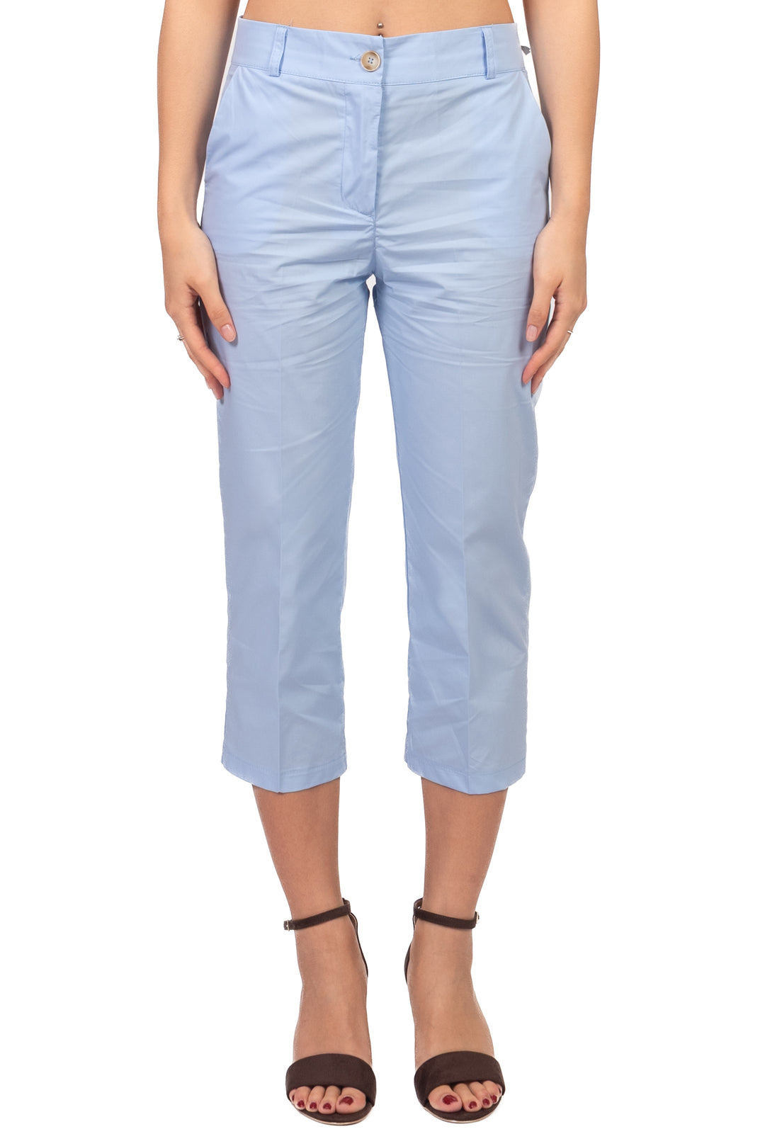 Vicolo - Pantalone crop in cotone Art. TAB2400