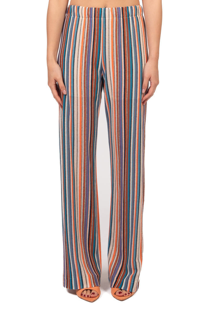 Vicolo - Pantalone rigato multicolor Art. TAB2446