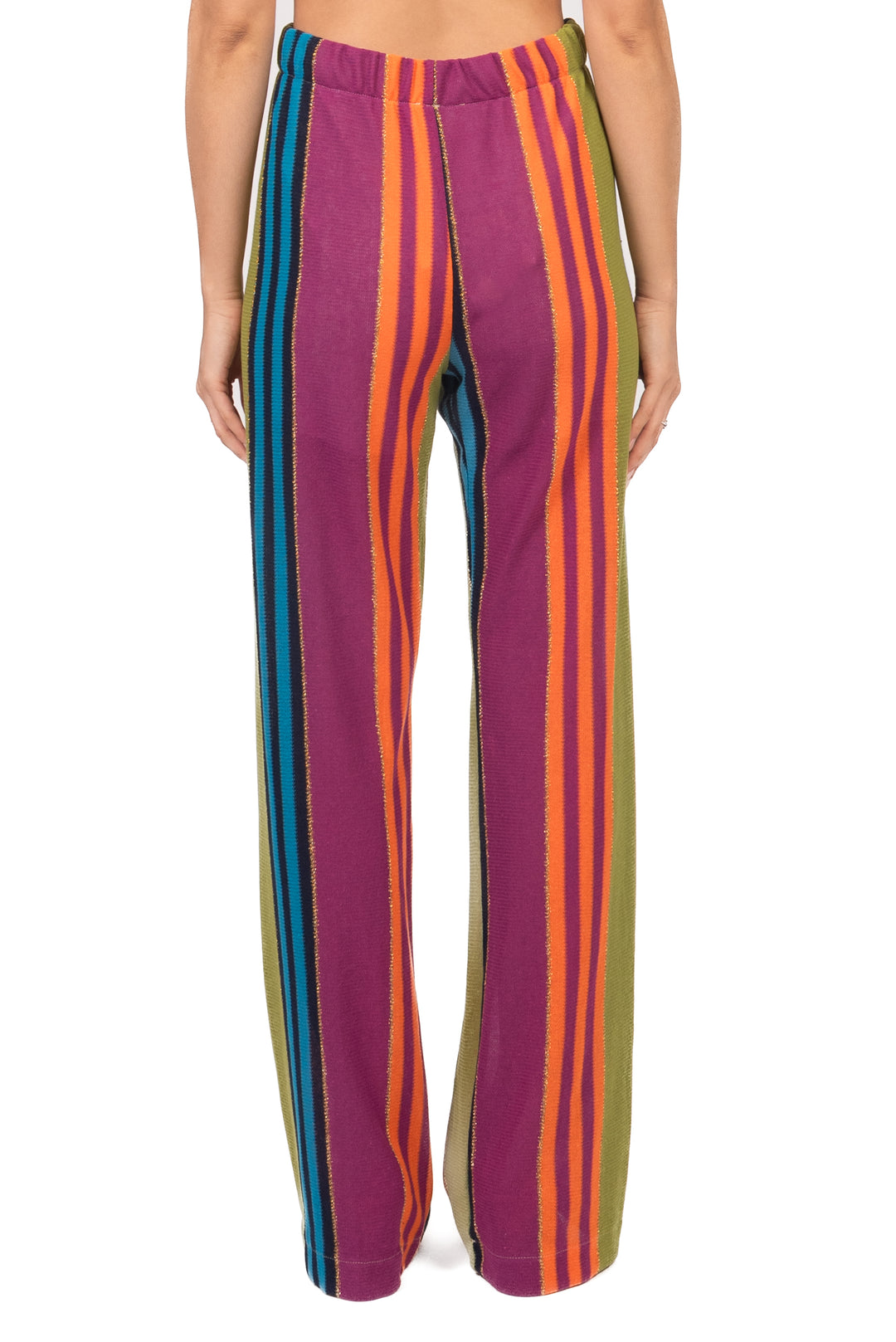 Vicolo - Pantalone multicolor filo lurex Art. TAB2445