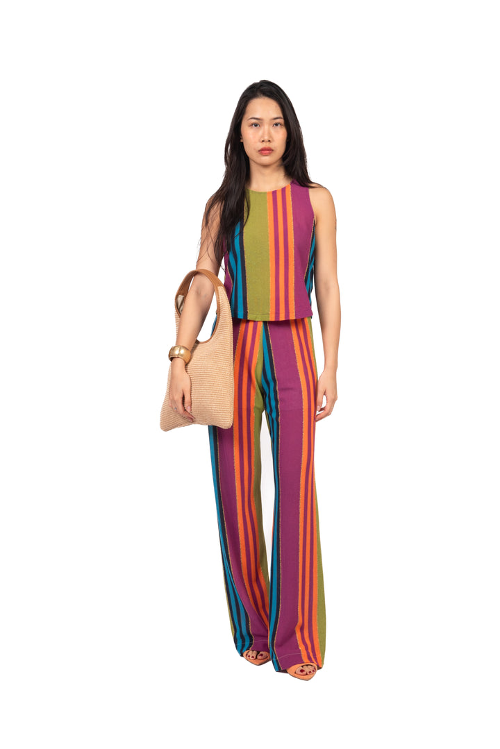 Vicolo - Canotta multicolor filo lurex Art. TAB2444