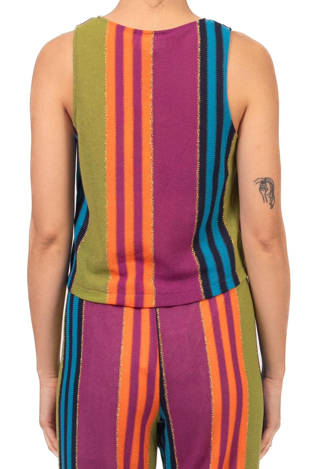 Vicolo - Canotta multicolor filo lurex Art. TAB2444