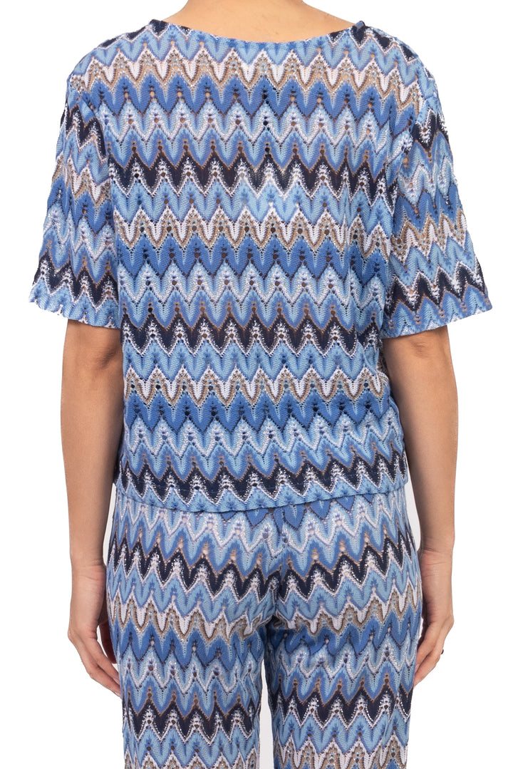 Vicolo - Maglia fantasia traforata Art. TAB2454
