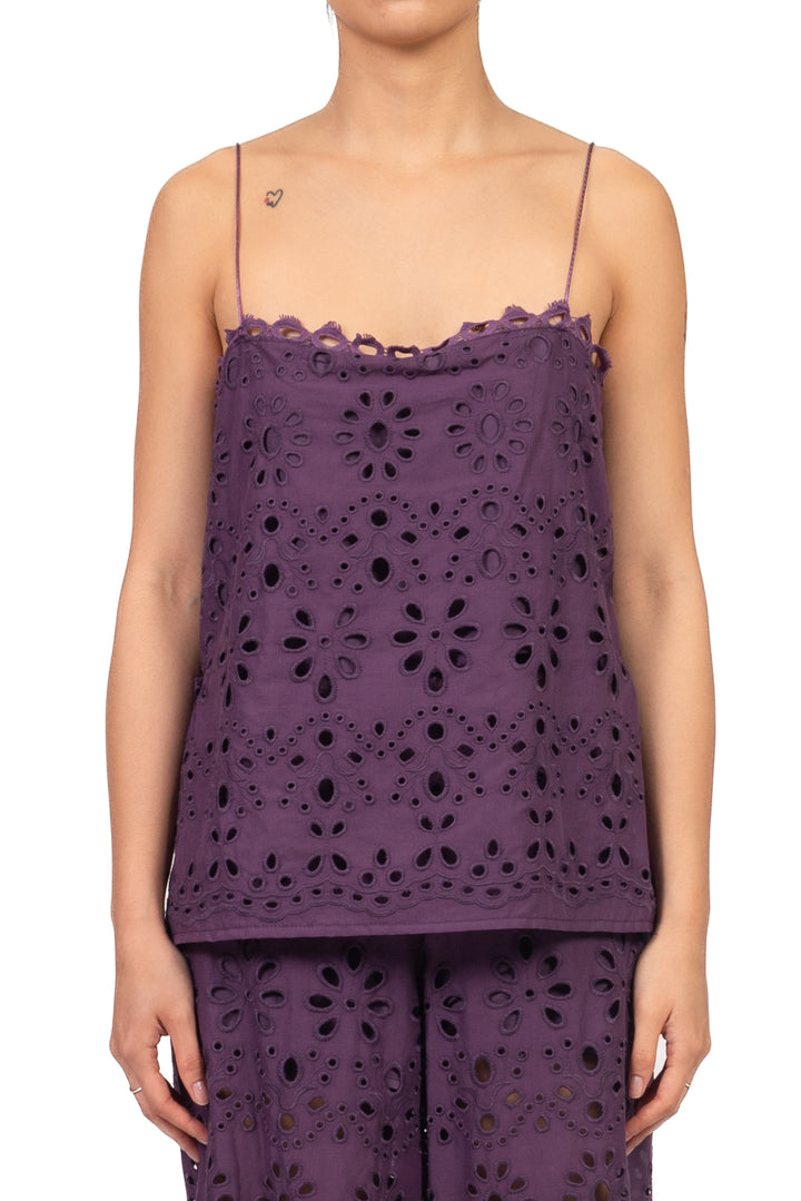 Tensione In - Top pizzo sangallo Art. S26TF31