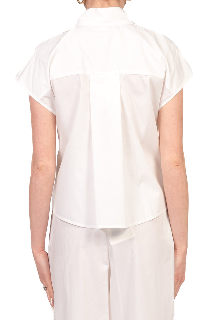 Tensione In - Camicia smanicata con taschino gioiello Art. 26C5101