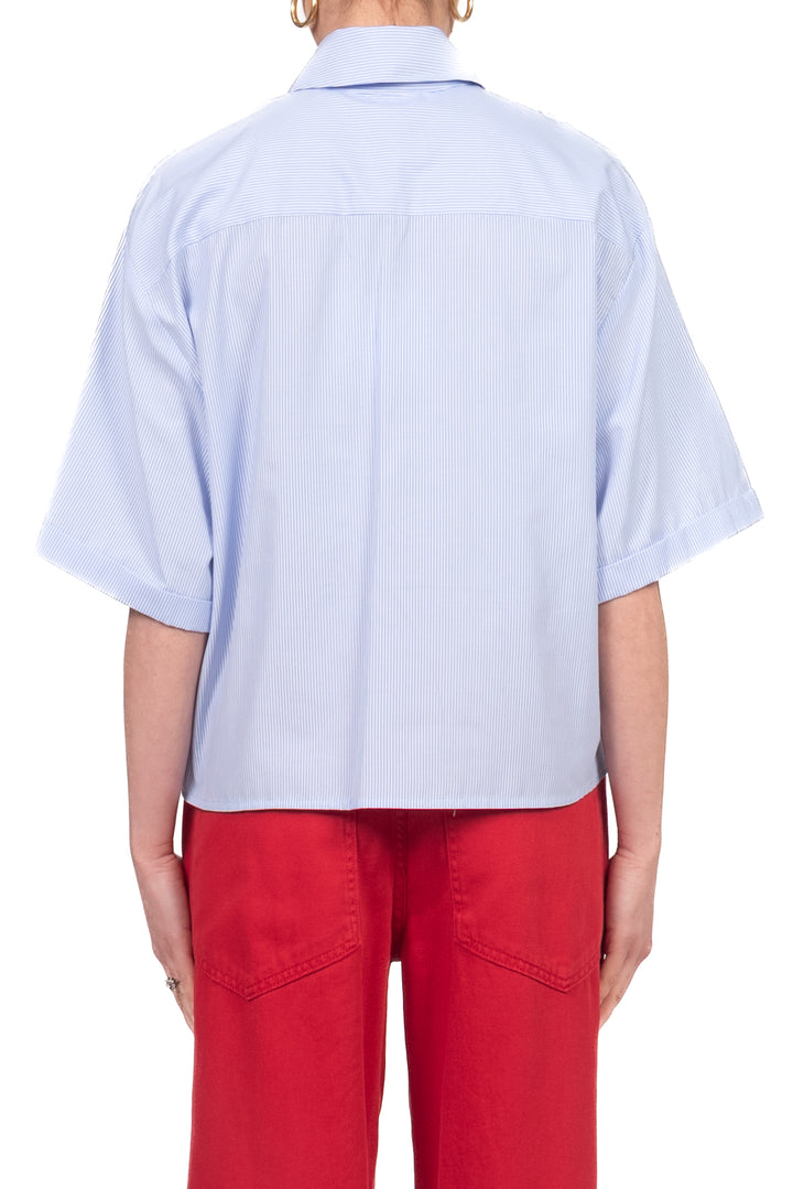 Tensione In - Camicia bacchettata con taschino n5 Art. 26C5105