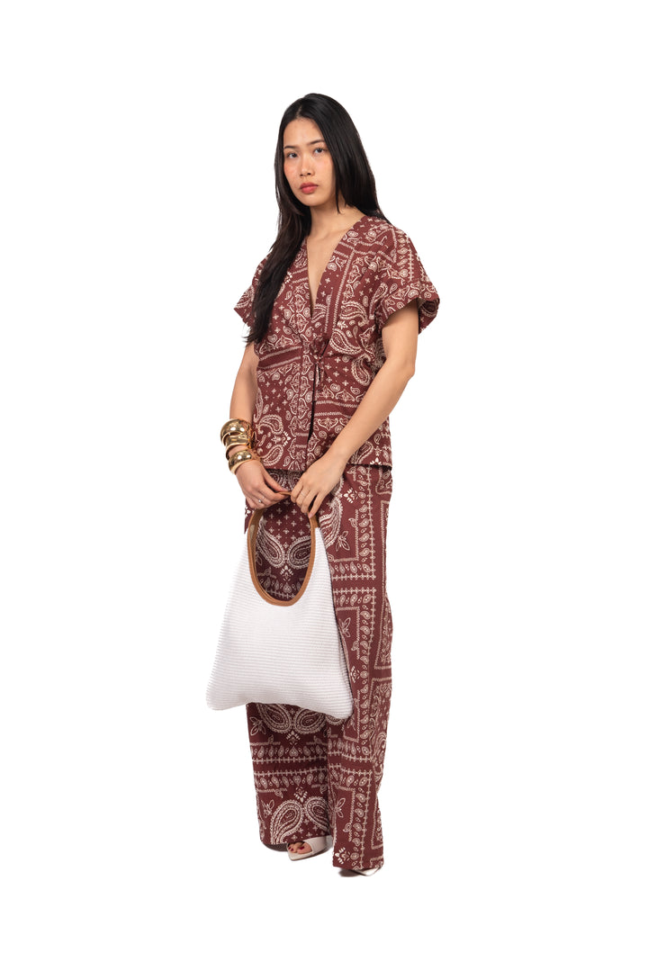 Dixie - Pantalone fantasia bandana Art. PDH91TE