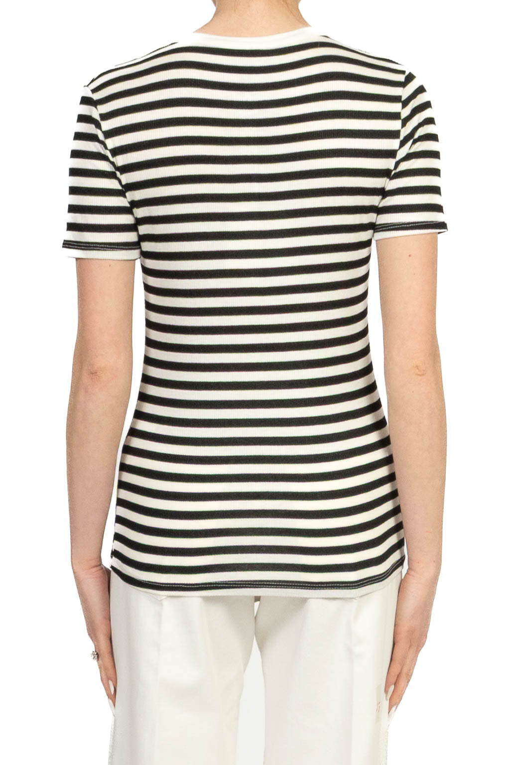 Tensione In - Maglia serafino rigata Art. 21015