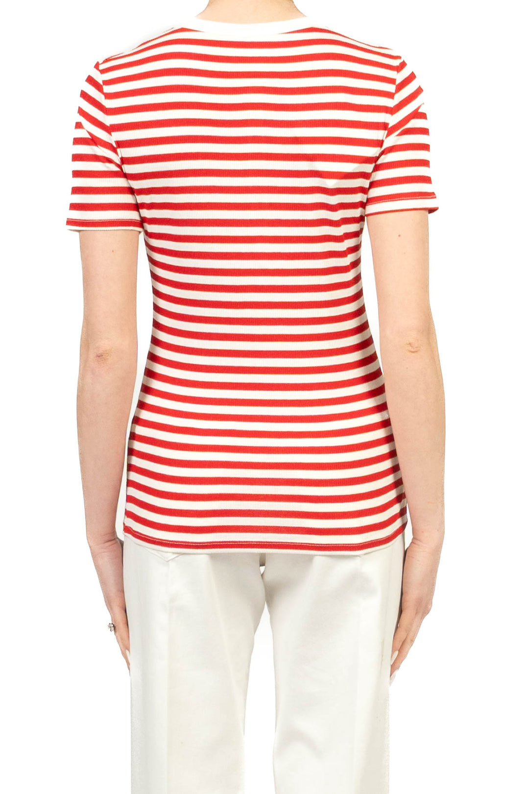 Tensione In - Maglia serafino rigata Art. 21015