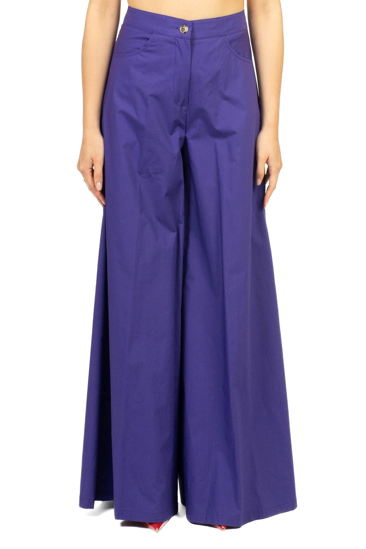 Vicolo - Pantalone palazzo in cotone Art. TAB2374