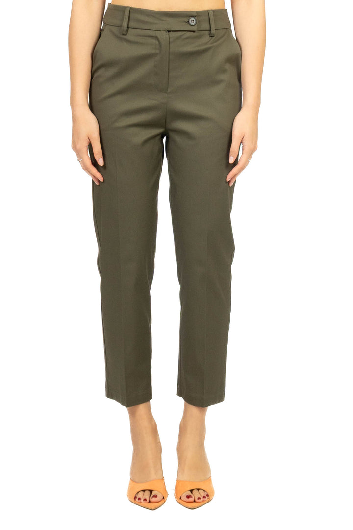 Tensione In - Pantalone sigaretta chiusura asimmetrica Art. 26P4941
