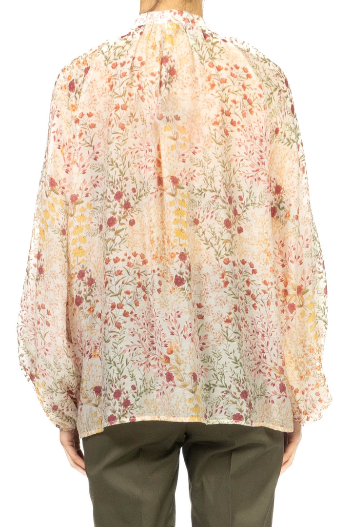 Tensione In - Camicia coreana fantasia floreale Art. 39315