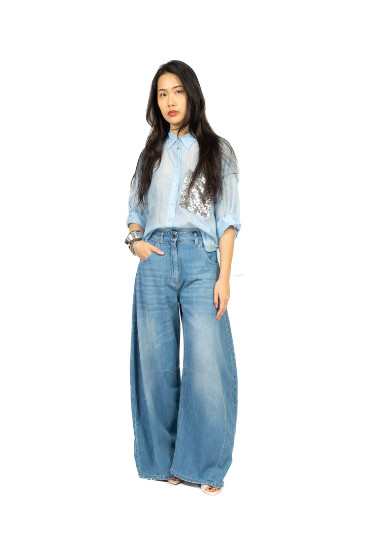 Tensione In - Jeans LOUVRE barrel ampio Art. P314J116W553