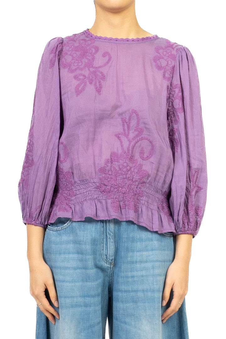 Tensione In - Blusa ricamata Art. S26CE06