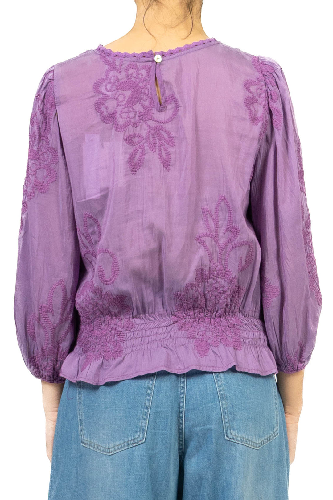 Tensione In - Blusa ricamata Art. S26CE06