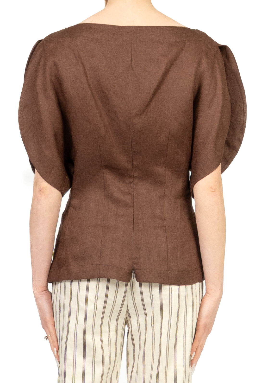 Vicolo - Blusa sfiancata in lino Art. TAB2351