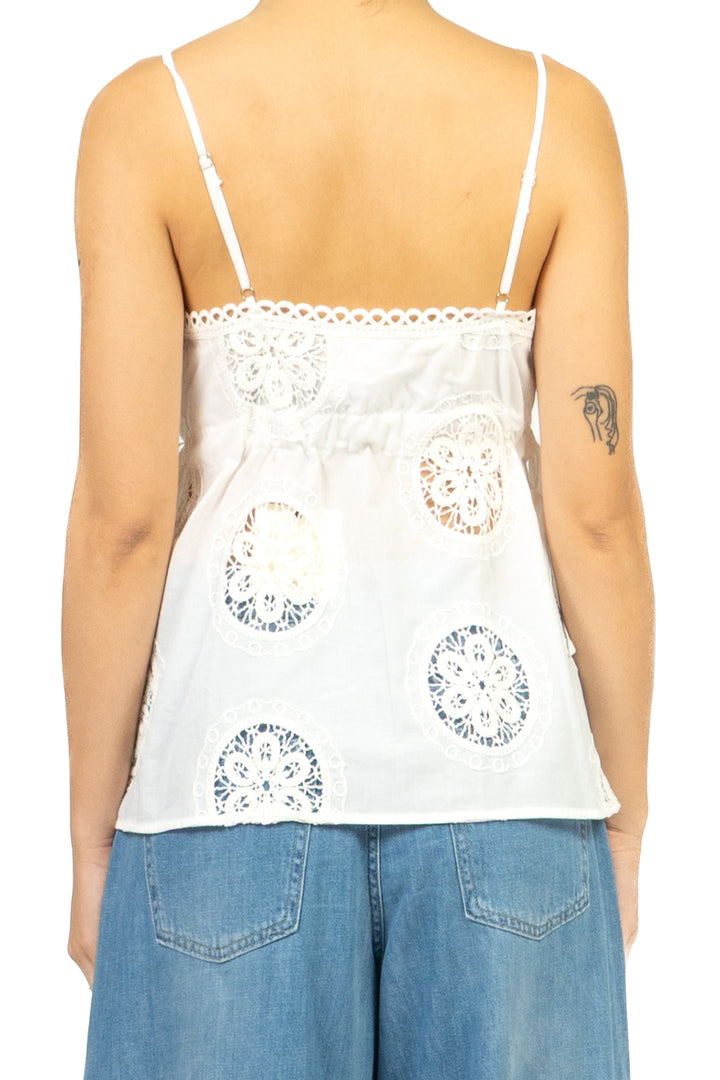 Vicolo - Top inserti crochet Art. TAB2377