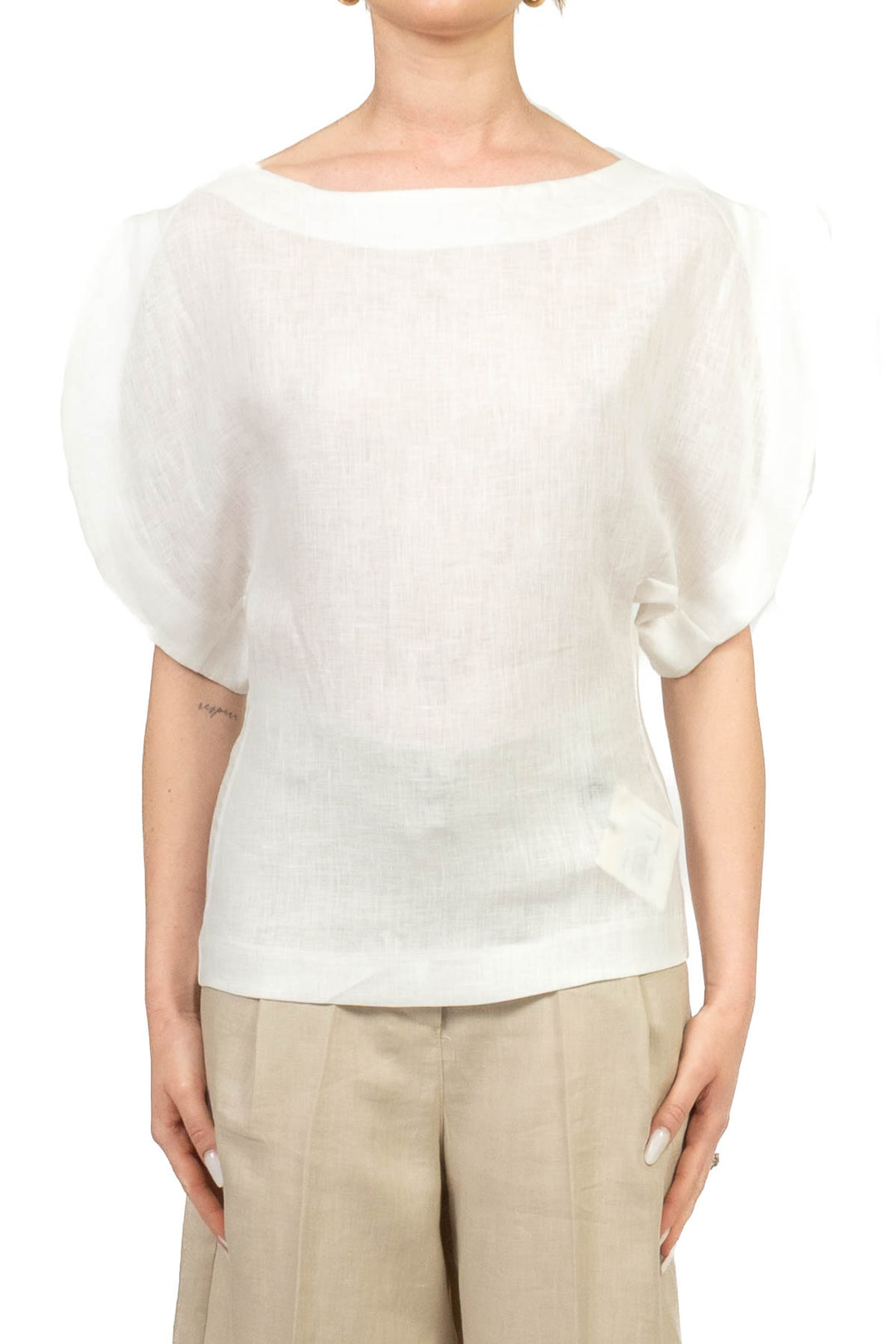 Vicolo - Blusa sfiancata in lino Art. TAB2351